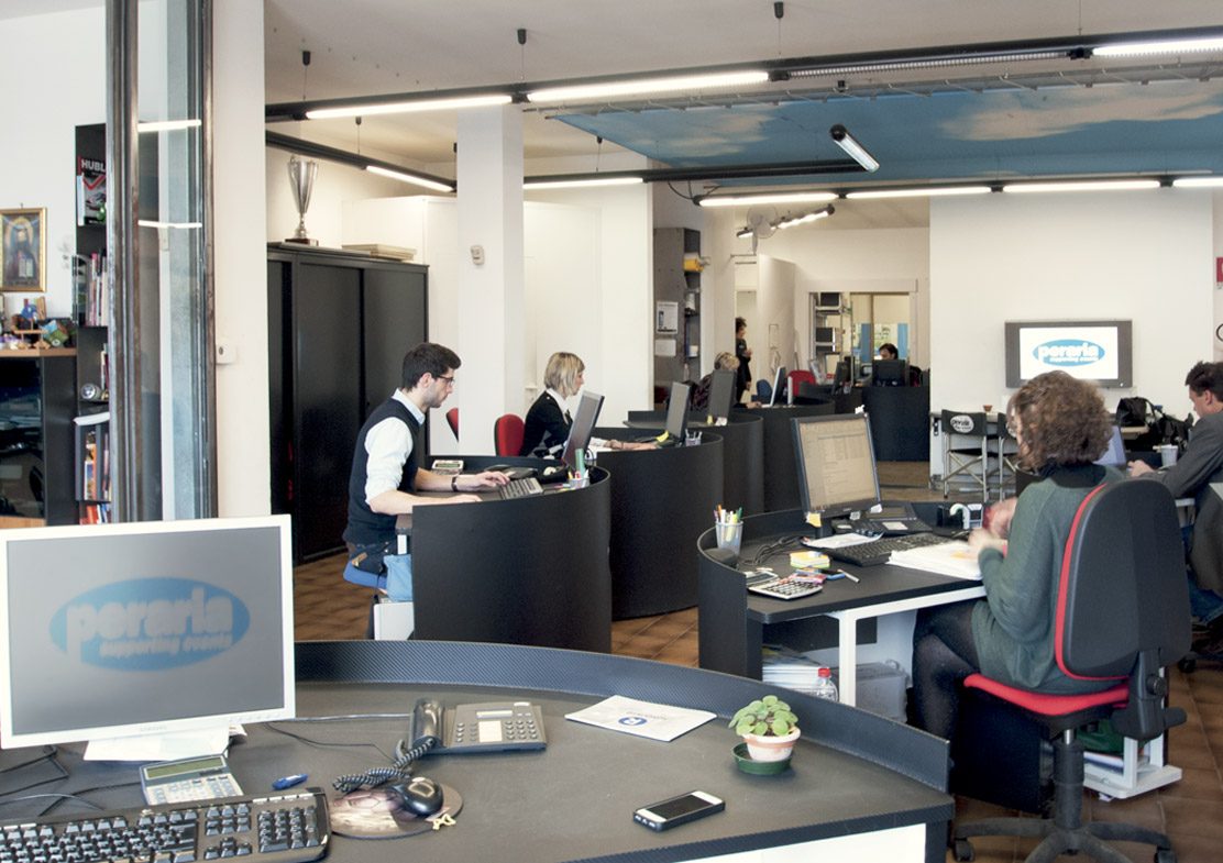 Lo studio di progettazione e design di Peraria